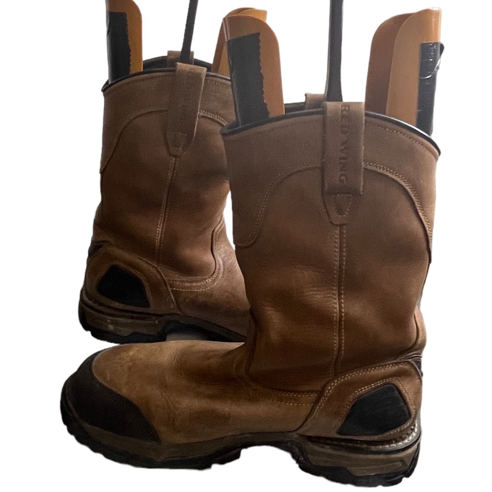 Red Wing 4448 flexforce Waterproof Pull-On steel toe Work Safety boots size 13 - Picture 16 of 16
